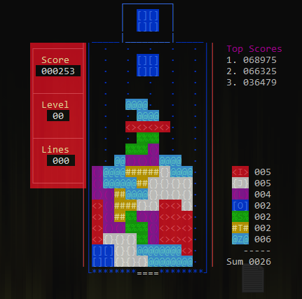 Tetris clone